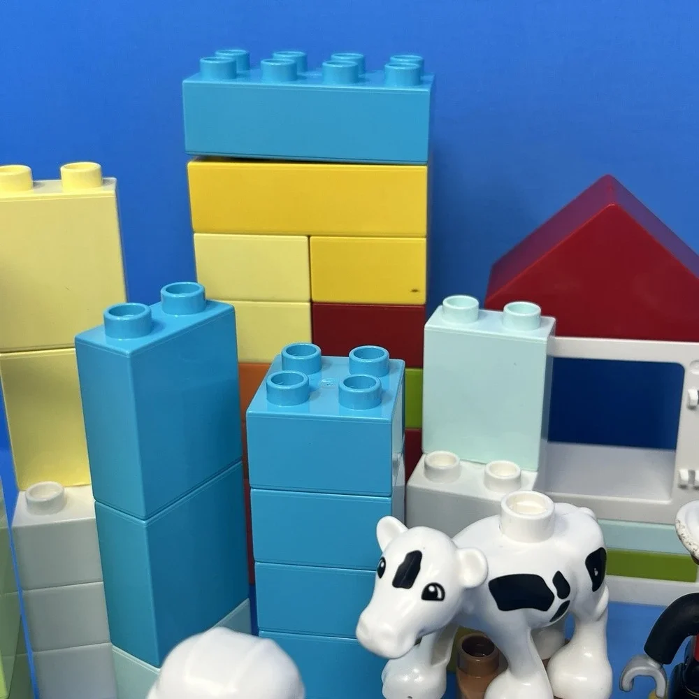 LEGO DUPLO Lot Building Blocks 10 Figures Kids Toddler Toy Set Mixed Bundle Play